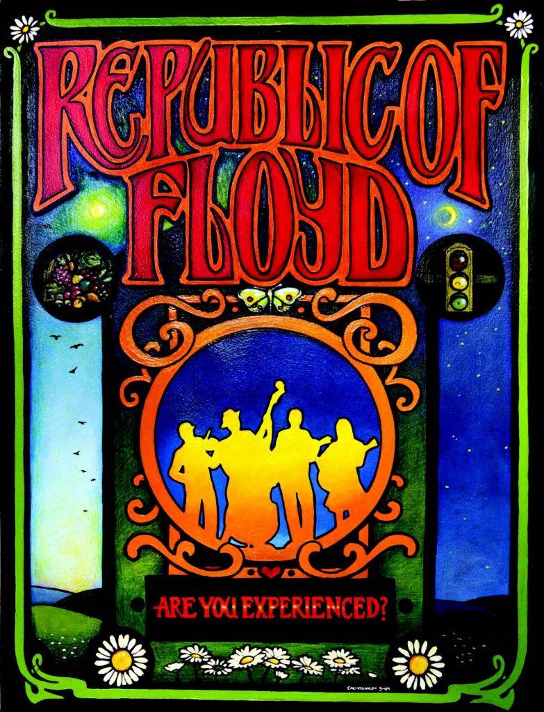 Illustrated poster for the Republic of Floyd
